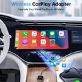 Kablet til trådløs CarPlay-dongle for iPhone - svart