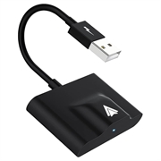 Trådløs Android Auto Adapter - USB, USB-C (Åpen Emballasje - Bulk Tilfredsstillende) - Svart