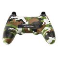 Trådløs spillkontroller med vibrasjonsfunksjon for PS4 - grønn kamuflasje