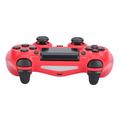 Trådløs spillkontroller med vibrasjonsfunksjon for PS4 - rød