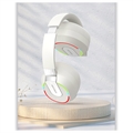 Trådløs Gaming-headset L850 med RGB-lys - Hvit