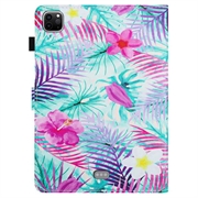 iPad Pro 11 2024/2025 Wonder Series Folio-etui - Blader og blomster