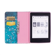 Amazon Kindle Paperwhite 3/2 (2015) Wonder Series Folio-etui - Hvit Blomster