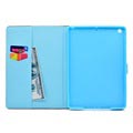 iPad 9.7 2017/2018 Wonder Series Folio-etui - Hvit Blomster