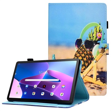 Wonder Series Lenovo Tab M10 Plus Gen 3 Folio-etui - Ananas