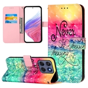 Motorola Edge 60/60 Fusion Wonder Series Lommebok-deksel - Slutt aldri å drømme