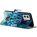 Wonder Series Motorola Moto G73 Lommebok-deksel - Ulv
