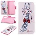 Wonder Series Samsung Galaxy A7 (2018) Lommebok-deksel - Giraffe