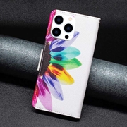 iPhone 16 Pro Max Wonder Series Lommebok-deksel - Blomst
