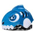 Wozinsky sykkelhjelm for barn med dinosaur-mønster - størrelse S - blå
