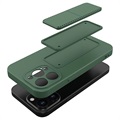 Wozinsky Kickstand iPhone 13 Pro Silikondeksel (Åpen Emballasje - Utmerket) - Grønn