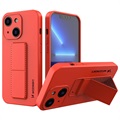 Wozinsky Kickstand iPhone 13 Silikondeksel - Rød