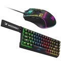 Wozinsky RGB Gaming Set - Mekanisk tastatur og kablet mus - Svart