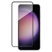 Samsung Galaxy S25+ Wozinsky Super Tough Beskyttelsesglass - 9H - Svart Kant