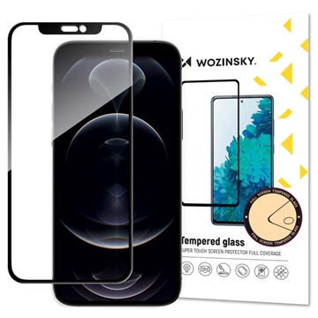 Wozinsky Super Tough iPhone 13 Pro Max Skjermbeskyttere Panzerglass - Svart