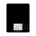 Wozinsky WIK-10 smart kjøkkenvekt med Bluetooth-app, næringsanalyse - svart