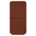 X-Level Journey iPhone 14 Plus Vertikalt Flip-Deksel - Brun