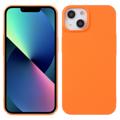 X-Level iPhone 14 Gummiert Plastdeksel - Oransje