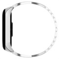 X-Shaped Xiaomi Mi Band 5/6 Stropp - 37mm - Sølv