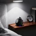 X16 Qi 2.2 25W trådløs ladestasjon med Bluetooth-høyttaler og stemningsbelysning - svart