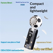 X68 fotballdesign-vifte med LED-display og kjølekompressorfunksjon - 3600mAh