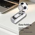 X68 fotballdesign-vifte med LED-display og kjølekompressorfunksjon - 3600mAh - hvit
