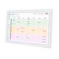 XC1010 10.1" smart digital kalender - fotoramme med berøringsskjerm, 1GB RAM + 32GB lagringsplass - hvit