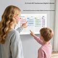 XC1010 10.1" smart digital kalender - fotoramme med berøringsskjerm, 1GB RAM + 32GB lagringsplass - hvit