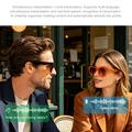 XK One Pro AI-smartbriller med Bluetooth-samtaler - svart