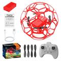 XKJ K26 Fotballdrone / flygende ball quadcopter - rød