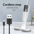 XM5 håndholdt, batteridrevet elektrisk mopp for våt- og tørrvask - hvit