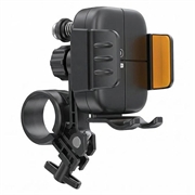 XO C200 universell telefonholder for sykkel/motorsykkel - 7" - svart