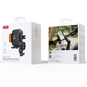 XO C200 universell telefonholder for sykkel/motorsykkel - 7" - svart
