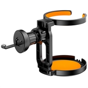 XO C307 Koppholder til bilens ventilasjonsåpning for flasker, bokser og kopper - svart