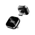 XO CZ026 Mini USB trådløs CarPlay- og Android Auto-adapter - svart