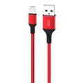 XO NB143 USB/Micro USB-kabel - 2 m - rød
