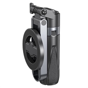 XO SS22 4-i-1 magnetisk Bluetooth-selfiestick og stativ - svart