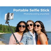 XO SS29 Selfie-stativ med Bluetooth-fjernkontroll - 64cm - svart