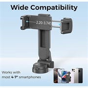XO SS29 Selfie-stativ med Bluetooth-fjernkontroll - 64cm - svart