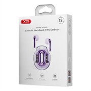 XO X43 TWS Bluetooth 5.4 trådløse øretelefoner - Lilla