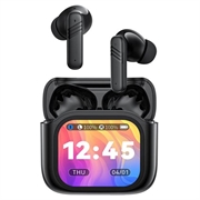 XO X50 TWS Bluetooth 6.0-øretelefoner - ANC + ENC, to mikrofoner - svart
