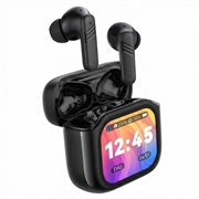 XO X50 TWS Bluetooth 6.0-øretelefoner - ANC + ENC, to mikrofoner - svart