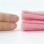 XT-0016 Fingerløse vinterhansker - 30cm - Rosa