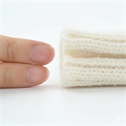 XT-0016 Fingerløse vinterhansker - 30cm - Hvit