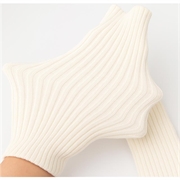 XT-0016 Fingerløse vinterhansker - 30cm - Hvit