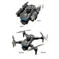 XT555 GPS børsteløs drone med dobbelt kamera - svart