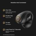 XUNDD X18 TWS Clip-on hodetelefoner V5.3 Bluetooth Air Conduction Open Earphones Trådløse sportshodetelefoner med ørekrok - svart