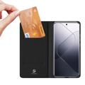 Xiaomi 14 Pro Dux Ducis Skin Pro Flip-deksel - Svart