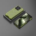 Xiaomi 14T Honeycomb Armored Hybrid-deksel - Grønn