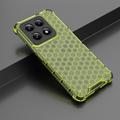 Xiaomi 14T Honeycomb Armored Hybrid-deksel - Grønn
